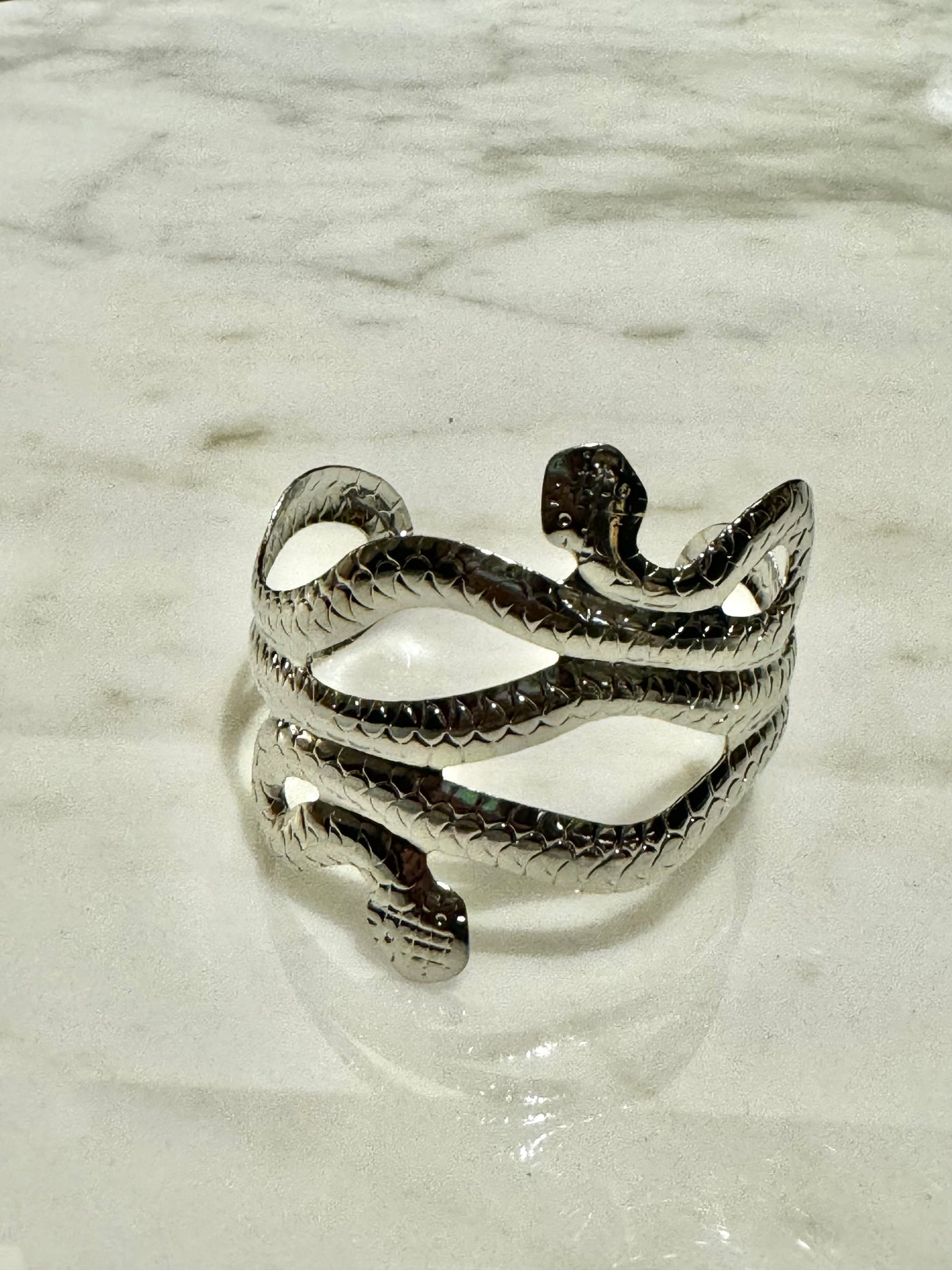 Silver wrist Snake