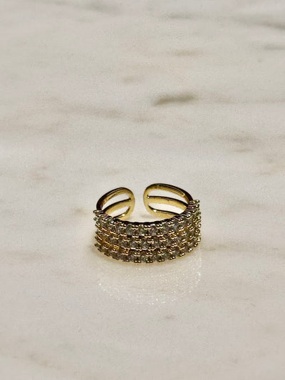 Band Glitter ring