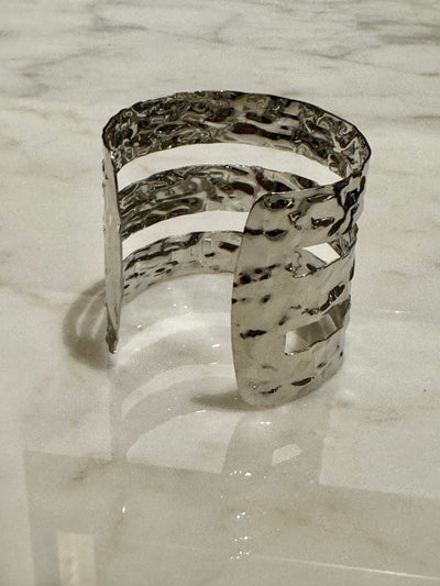 Banded silver Tower